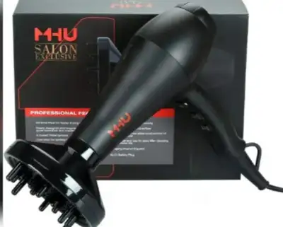 MHU Salon Grade 1875w Low Noise Heat Hair Dryer, View more