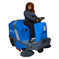Ride on Floor Sweeper 55" w/water (NEW w/Warranty) SKU: GX-5