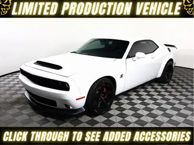Meet our thrilling 2019 Dodge Challenger R/T Scat Pack Coupe that's a real road rocket with a bold W...