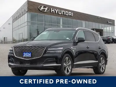 *Certified, Leather Seats!* Supremely comfortable and quiet, this Genesis GV80 ranks high among exec...