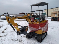 New &amp; Used Mini Excavators at Auction - Ends Feb 13th
