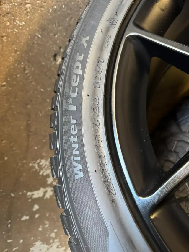 Four New 20″5x120 Tesla X/Honda Replika w/ 255/50R20 hankook in Tires & Rims in Oakville / Halton Region - Image 7