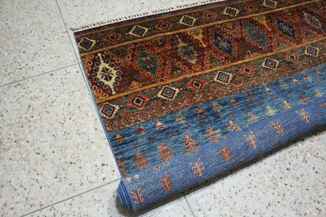 Handmade Persian Rug High-Quality Handmade Afghan Chobi Rug in Rugs, Carpets & Runners in City of Toronto - Image 3