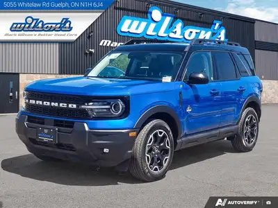 Check out this certified 2025 Ford Bronco Sport Outer Banks AWD | Heated Seats | Remote Start | Powe...