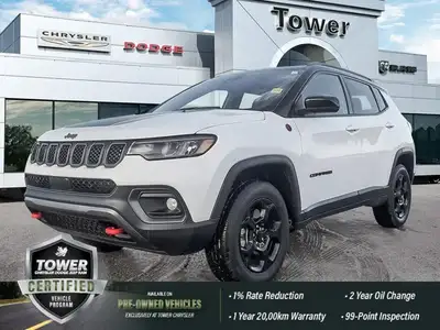 Look at this 2024 Jeep Compass Trailhawk. Its Automatic transmission and Intercooled Turbo Regular U...