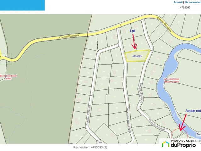 $189,000 - Price taxes not included - Residential Lot for sale — photo 1