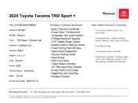 Locally Owned! Clean CARFAX! Experience the pinnacle of off-road performance with this 2025 Toyota T... (image 2)