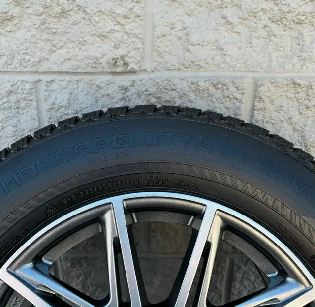 (98%) 4x 235/65R18 Nokian Winters w/ Jaguar F-Pace 5x108 Rims in Tires & Rims in City of Toronto - Image 7