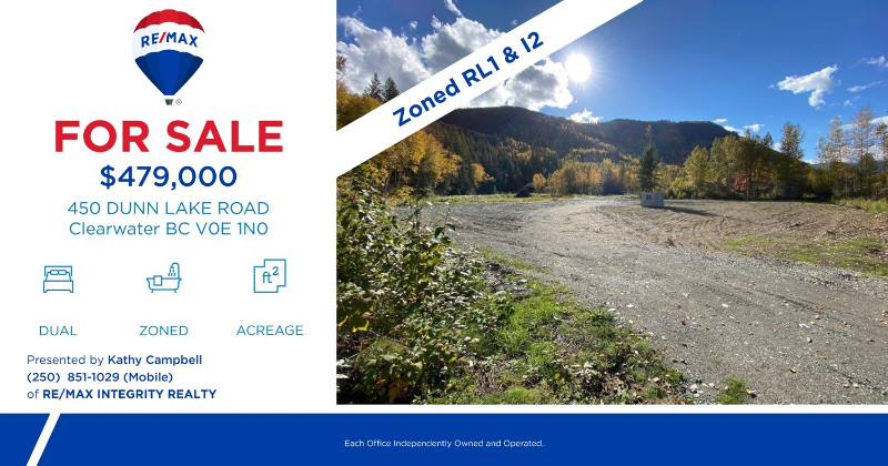 12 ACRES DUAL ZONED IN GREAT LOCATION! in Land for Sale in Kamloops
