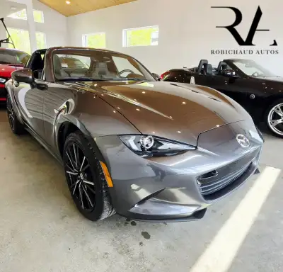 Mazda MX-5 RF GT 2024 Skyactiv G – Automatique – 9 292 KM Transmission : Automatique Équipements & C...