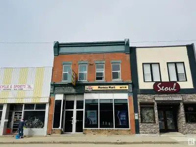 Commercial Multi-use property in downtown Wetaskiwin. Zoned C-1. 2 storey building with approx 3900...
