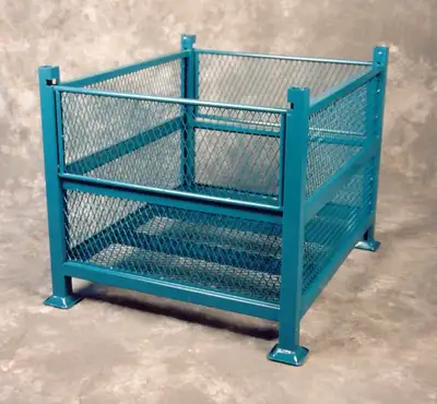 NEW BULK WAREHOUSE STACKING CONTAINER / BIN / BASKET / STACKING RACK / PARTS CONTAINER / TOTE / SHIP...