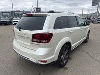 Recent Arrival! 2015 Dodge Journey Crossroad Pearl White Tri-Coat AWD, 2nd Row 40/60 Tilt 'N Slide S... (image 3)