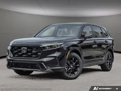 Introducing the stunning 2026 Honda CR-V Hybrid EX-L AWD, now available in a sleek black finish at O...