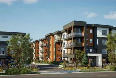 Welcome to Kensington Gate by Quadra Homes, completing November 2025! This 1-bedroom plus den, 1-bat...