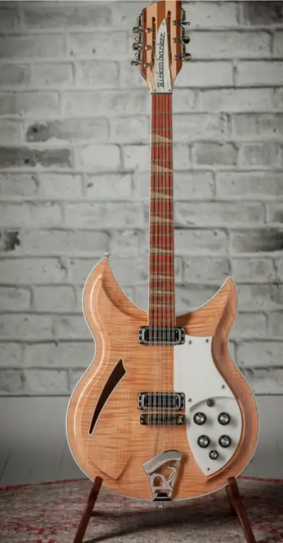 12 String Rickenbacker Maple. Mint condition, View more