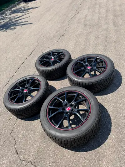 I have a set of like new Acura mdx A spec original rims and Bfgoodrich winter tires off a 2023 Acura...