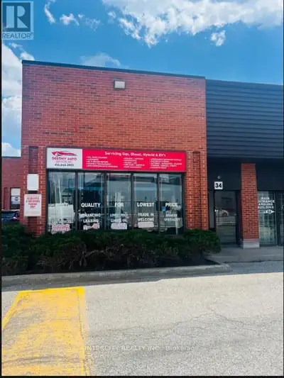 Sale of Business without Property. Excellent corner location with heavy traffic facing Steeles Ave....