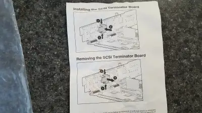 Selling HP SCSI terminator Board for ProLiant DL380 in brand new sealed packaging Part No. is 306810...