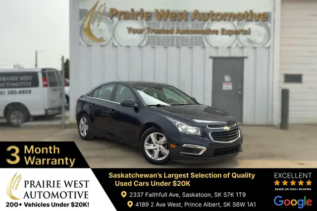 2015 Chevrolet Cruze Diesel | Command Start | Reverse Camera