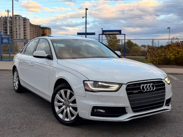 2013 Audi A4, Automatic, 4x4, Leather, Sunroof, Alloy Wheels, 4-Cylinder!