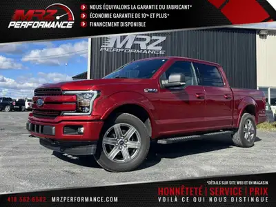 VÉHICULE REMIS À NEUF, GARANTIE TEL QUE D'ORIGINE -- PAS VGA -- Ford F150 XLT SPORT Rouge métallisé...