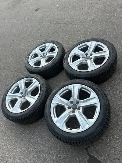 Audi A6 A7 A8 S6 S7 S8 245/45/19 225/55/18 255/40/20 255/35/21 5x112 I have a set of oem audi rims a...