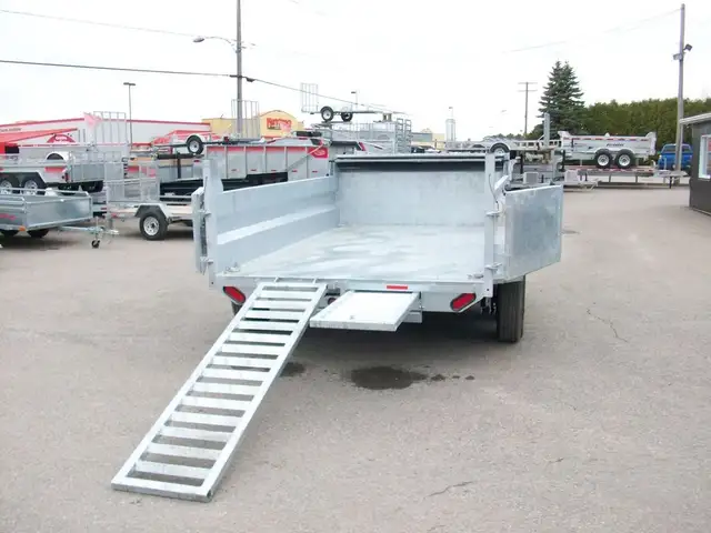 2025 Weberlane DOMPEUR 78'' X 12' 2 ESSIEUX 5200LB. GALVANISÉ co in Cargo & Utility Trailers in Laval / North Shore - Image 15