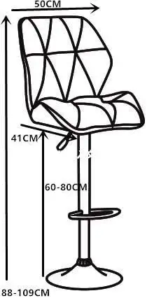 Tripad Thick cushion Swivel Bar Stool, View more