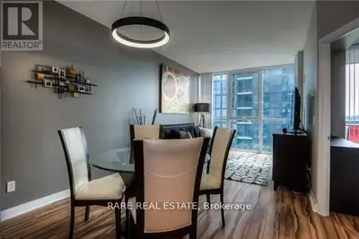 Rare, Stylish 1 Bedroom 1 Washroom Unit At The Crystal Condos With Sunset Views, 1 Parking + 1 Locke...