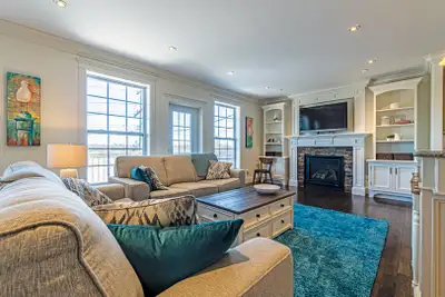 SPECTACULAR, fully furnished, 2-level, 3-bedroom semi-detached home with stunning views of the North...