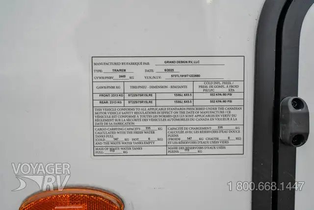 2026 Grand Design Serenova 150HL in Travel Trailers & Campers in Kelowna - Image 52