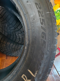 4 pneus d'hiver pirelli