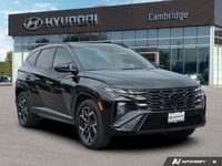 Elevate every drive in this stunning 2025 Hyundai Tucson Hybrid N-Line. In Ash Black with a commandi... (image 6)