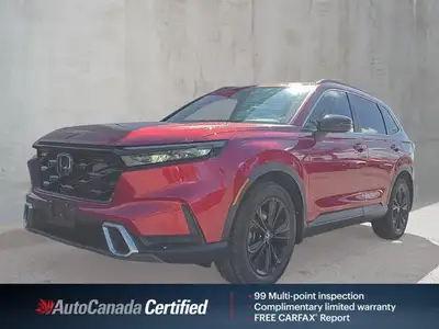 This 2024 Honda CR-V Hybrid Touring features a 9-inch touchscreen display, a 12-speaker Bose premium...