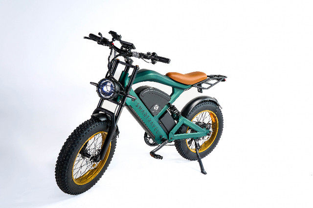 New Smart GPS Enabled 1200W Off-Road Retro Ebike Free Shipping in eBike in Delta/Surrey/Langley - Image 4