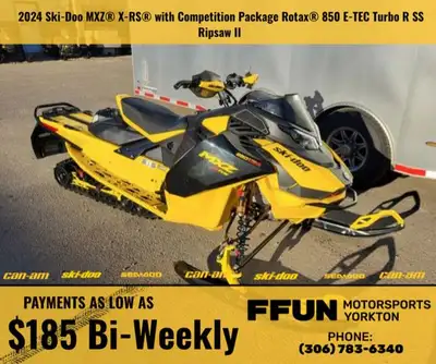 PRICE DOES NOT INCLUDE FFUN ADVANTAGE AND TAXES A great sled for hitting the trails this season 2024...