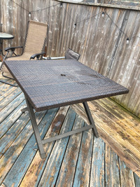 Patio table