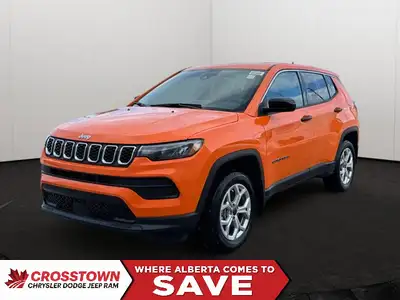This 2026 JEEP COMPASS SPORT 4X4 has the following options Cloth Low-Back Bucket Seats, Heated Front...
