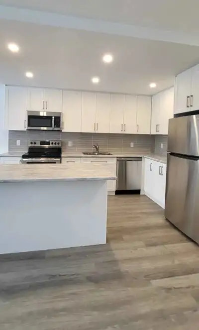 Large fully renovated 2 bedroom unit for September 1,2025 $2600 plus Hydro and parking. Our suites a...