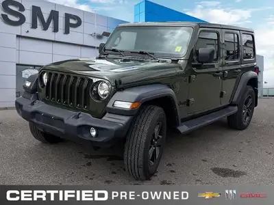 Saskatoon Motor Products - Recent Arrival! 2023 Jeep Wrangler Altitude - Certified Certification Pro...