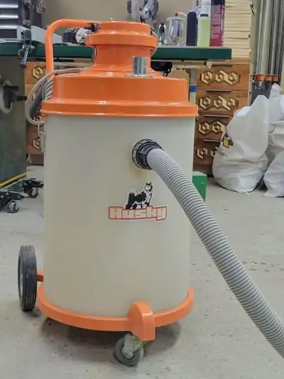 Husky 55L 15 gallon heavy duty commercial shop vacuum, View more