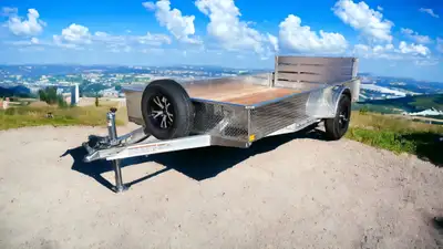 Welcome to Canadian Made Trailers! BRAND NEW 2026 ALUMINUM ATV / SLED /MOTORCYCLE OR UTILITY TRAILER...
