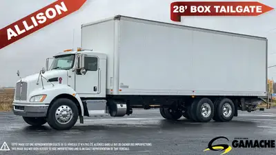Heavy truck - # STOCK: C-36955 2018 KENWORTH T370 CAMION FOURGON AVEC HAYON ÉLÉVATEUR 2018 KENWORTH...