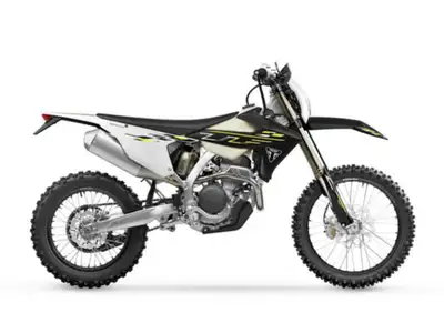 2026 Triumph TF 250-E Jet Black/Pure WhiteGO FURTHER. PLAY HARDER. Lightweight Agility. The tougher...