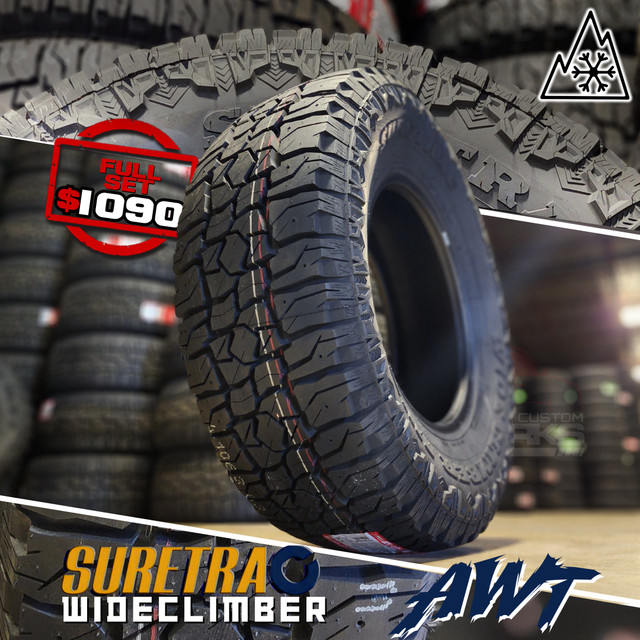 BRAND NEW Snowflake Rated AWT! 285/70R17 $1090 FULL SET OF TIRES in Tires & Rims in Kelowna - Image 2