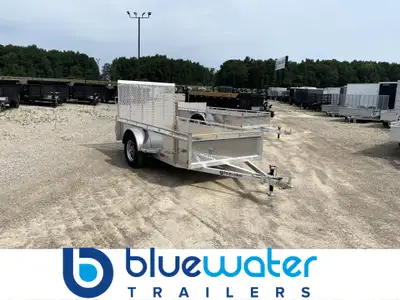 Canadian Mennonite Built Single Axle Aluminum Utility Trailer is $3,690.00 or $73.79/month! Ord: E15...
