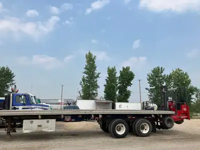 Package deal. 2009 Thruway Trailer and Forklift. located in wpg. All Terrain Moffetts with different...