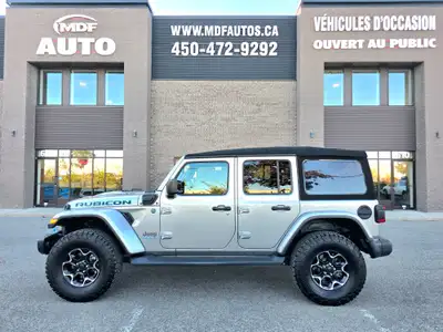 2021 Jeep Wrangler 4xe Très beau Rubicon 4Xe avec intérieur cuir - Sièges chauffants - Volant chauff...