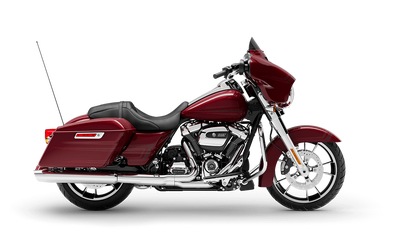 The icon you love to see and love to be seen on. Powered by a Milwaukee-Eight 107 engine, the Street...
